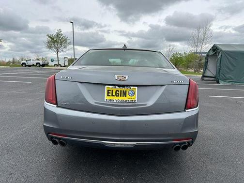 Satin Steel Metallic 2018 Cadillac CT6 3.0L Twin Turbo Premium Luxury