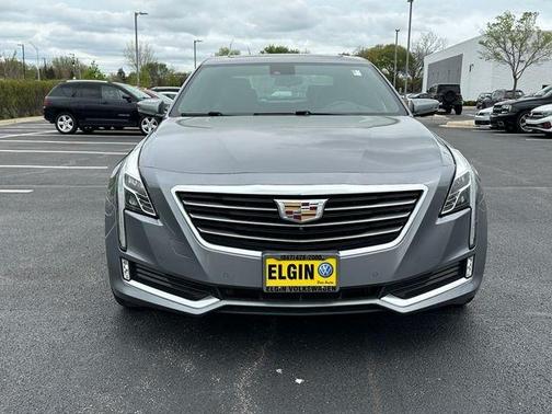 Satin Steel Metallic 2018 Cadillac CT6 3.0L Twin Turbo Premium Luxury