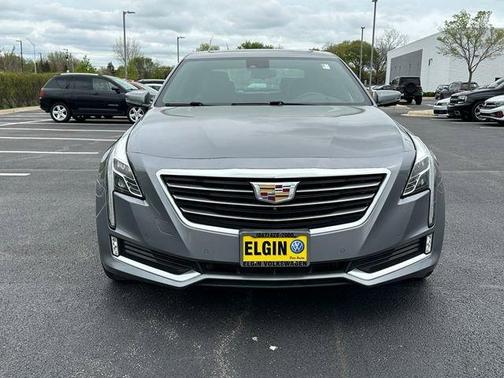 Satin Steel Metallic 2018 Cadillac CT6 3.0L Twin Turbo Premium Luxury