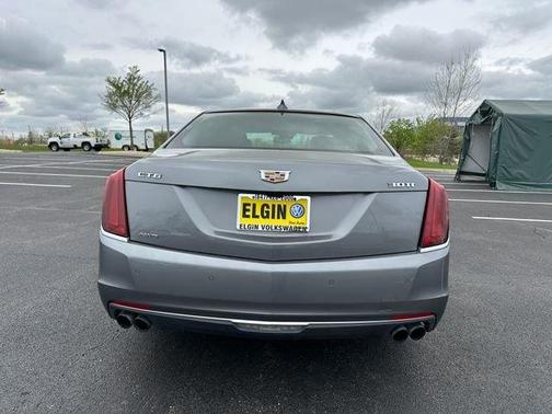 Satin Steel Metallic 2018 Cadillac CT6 3.0L Twin Turbo Premium Luxury