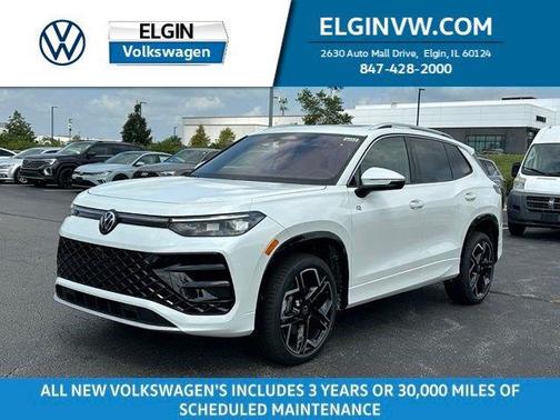 White 2026 Volkswagen Tiguan 2.0T SEL R-Line Turbo