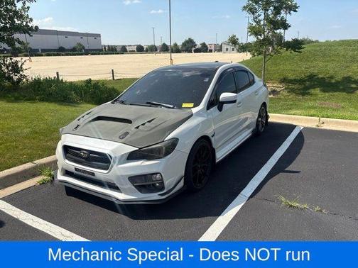 Crystal White Pearl 2017 Subaru WRX Premium