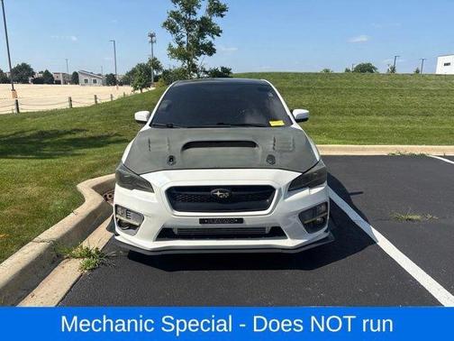 Crystal White Pearl 2017 Subaru WRX Premium