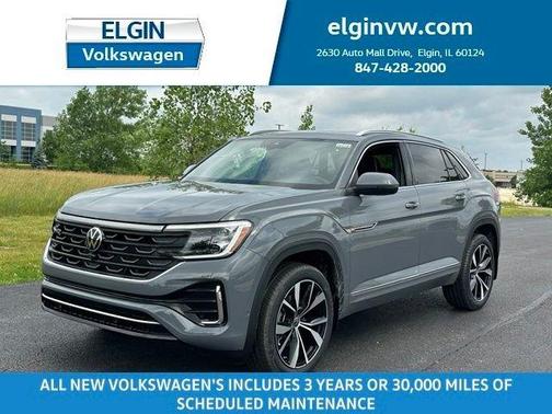 Pure Gray 2026 Volkswagen Atlas Cross Sport 2.0T SEL Premium R-Line