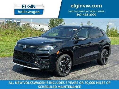 Black 2026 Volkswagen Tiguan 2.0T SEL R-Line Turbo