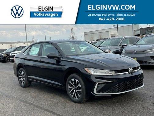 Black 2026 Volkswagen Jetta 1.5T S