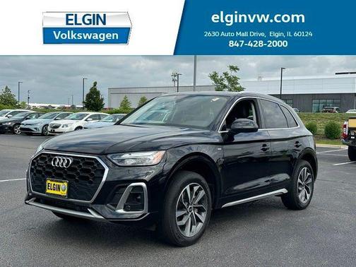 Mythos Black Metallic 2023 Audi Q5 45 S line quattro Premium