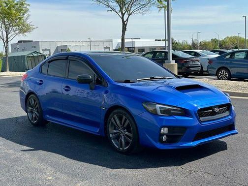 Blue 2017 Subaru WRX Premium