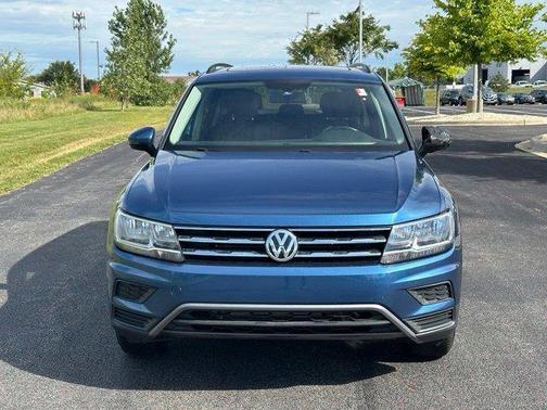 Silk Blue Metallic 2019 Volkswagen Tiguan 2.0T SE
