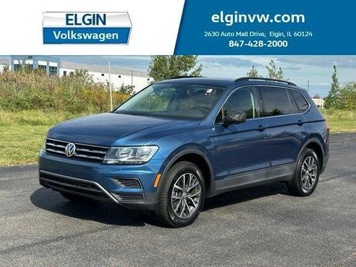 Silk Blue Metallic 2019 Volkswagen Tiguan 2.0T SE
