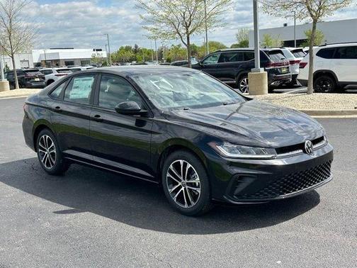Black 2026 Volkswagen Jetta 1.5T Sport