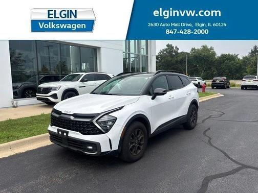 Glacier White Pearl 2024 Kia Sportage X-Pro Prestige