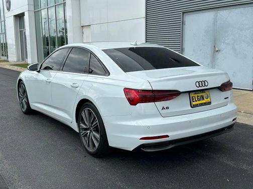 Glacier White Metallic 2023 Audi A6 55 Premium Plus