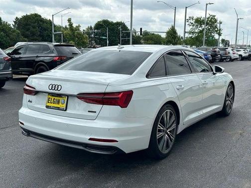 Glacier White Metallic 2023 Audi A6 55 Premium Plus