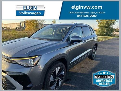 Platinum Gray Metallic 2025 Volkswagen Taos 1.5T SE
