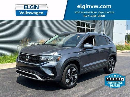 Platinum Gray Metallic 2023 Volkswagen Taos 1.5T SE