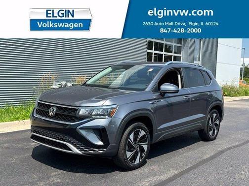 Platinum Gray Metallic 2023 Volkswagen Taos 1.5T SE