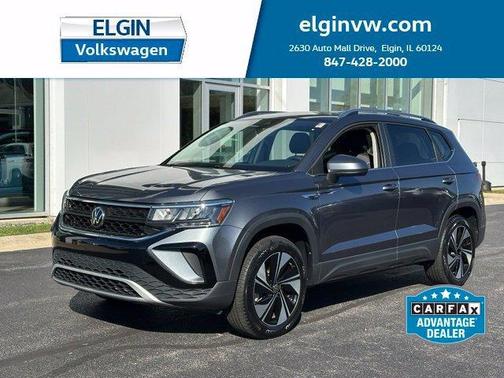 Platinum Gray Metallic 2023 Volkswagen Taos 1.5T SE