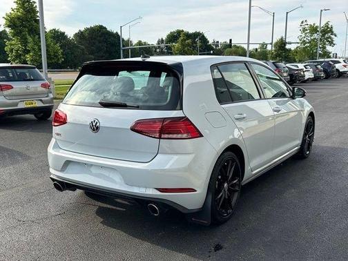 White Silver Metallic 2021 Volkswagen Golf GTI 2.0T SE