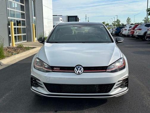 White Silver Metallic 2021 Volkswagen Golf GTI 2.0T SE
