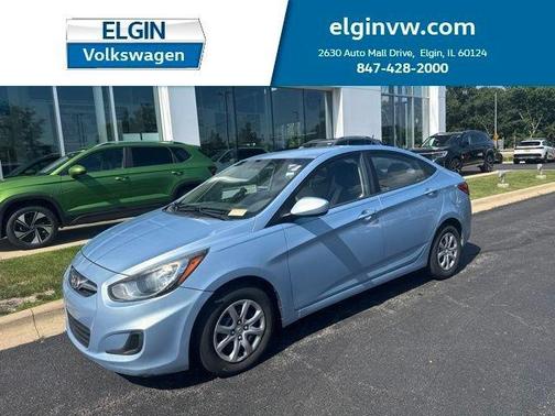 Clearwater Blue 2013 Hyundai Accent GLS