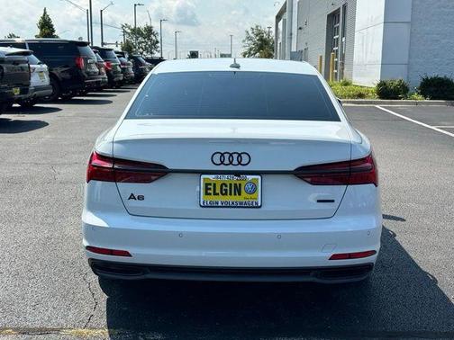 Glacier White Metallic 2023 Audi A6 55 Premium Plus