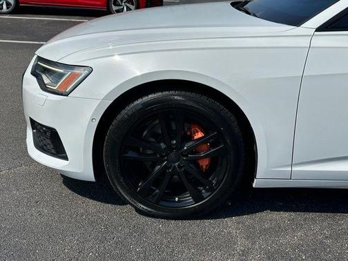 Glacier White Metallic 2023 Audi A6 55 Premium Plus
