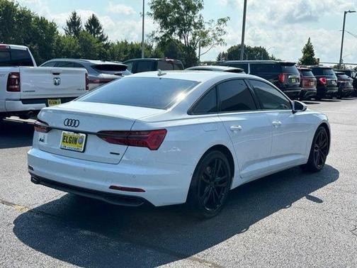 Glacier White Metallic 2023 Audi A6 55 Premium Plus