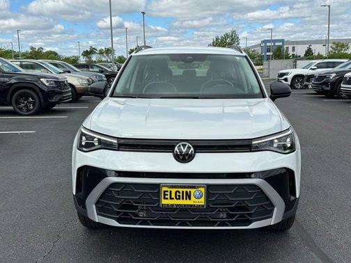Pure White 2025 Volkswagen Taos 1.5T S