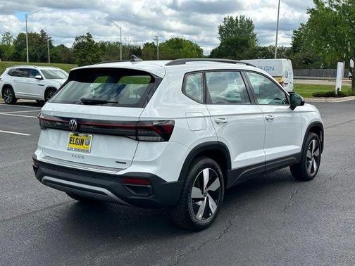 Pure White 2025 Volkswagen Taos 1.5T S
