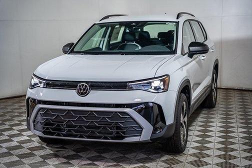 Pure White 2025 Volkswagen Taos 1.5T S