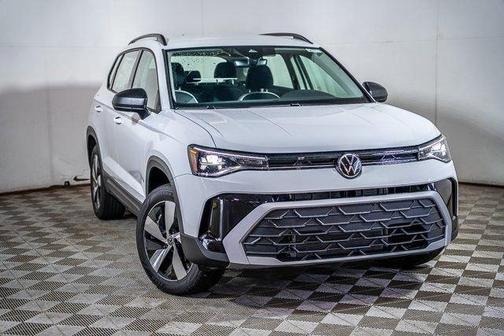 Pure White 2025 Volkswagen Taos 1.5T S