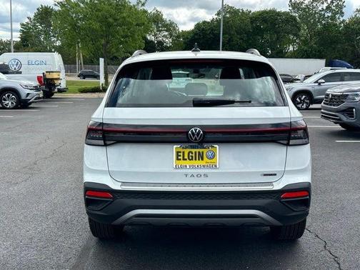 Pure White 2025 Volkswagen Taos 1.5T S
