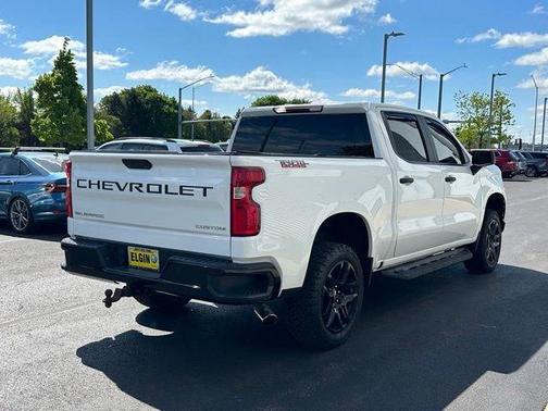 Summit White 2021 Chevrolet Silverado 1500 Custom Trail Boss