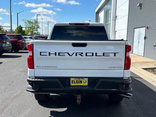 Summit White 2021 Chevrolet Silverado 1500 Custom Trail Boss