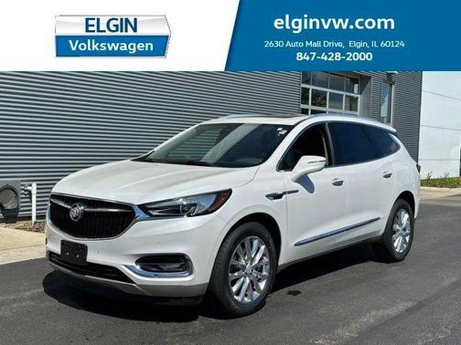 White Frost Tri-Coat 2018 Buick Enclave Premium