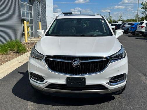 White Frost Tri-Coat 2018 Buick Enclave Premium