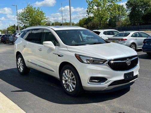White Frost Tri-Coat 2018 Buick Enclave Premium