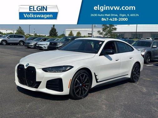 Mineral White Metallic 2023 BMW i4 Gran Coupe eDrive40