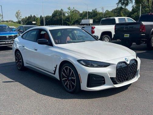 Mineral White Metallic 2023 BMW i4 Gran Coupe eDrive40