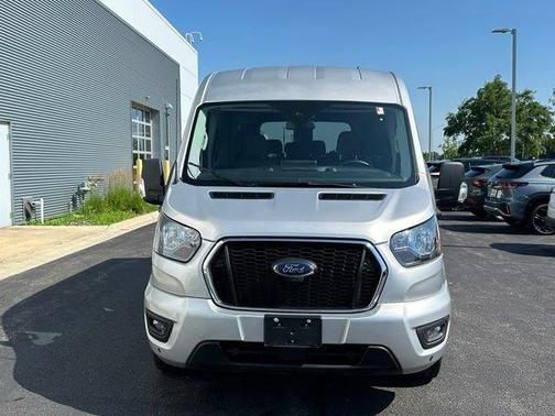 Ingot Silver Metallic 2024 Ford Transit-350 XLT