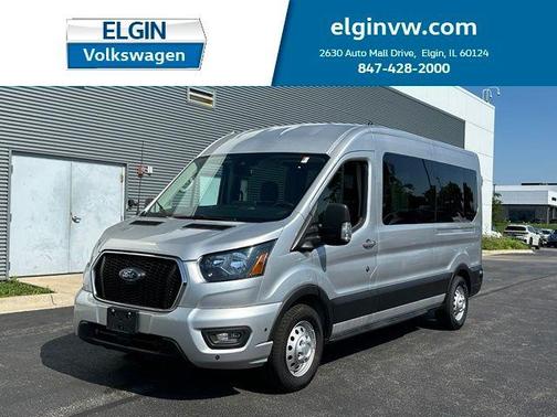 Ingot Silver Metallic 2024 Ford Transit-350 XLT