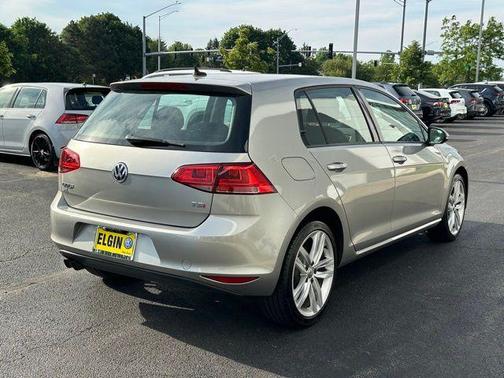 Tungsten Silver Metallic 2017 Volkswagen Golf TSI SEL 4-Door