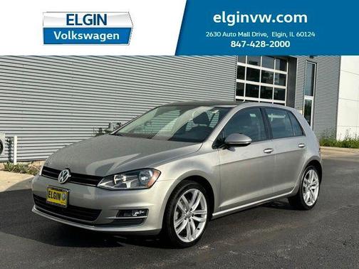 Tungsten Silver Metallic 2017 Volkswagen Golf TSI SEL 4-Door