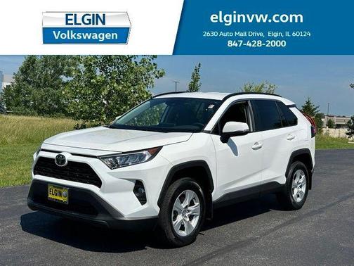 Super White 2020 Toyota RAV4 XLE