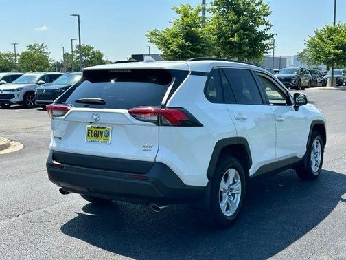 Super White 2020 Toyota RAV4 XLE
