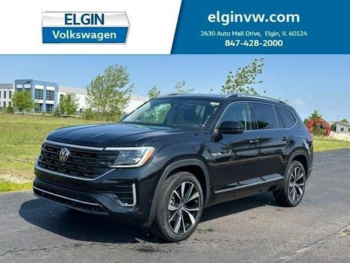 Deep Black Pearl Effect 2026 Volkswagen Atlas 2.0T SEL Premium R-Line