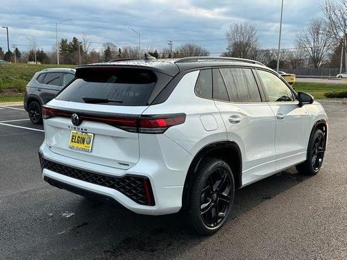 White 2026 Volkswagen Tiguan 2.0T SE R-Line Black
