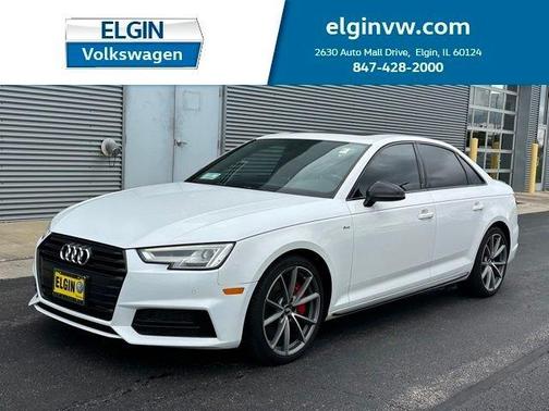Ibis White 2018 Audi A4 2.0T Premium Plus