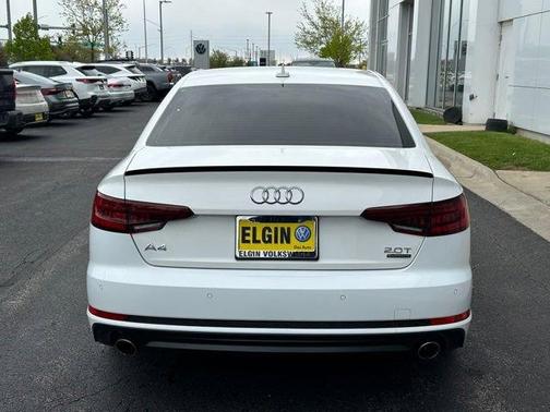 Ibis White 2018 Audi A4 2.0T Premium Plus